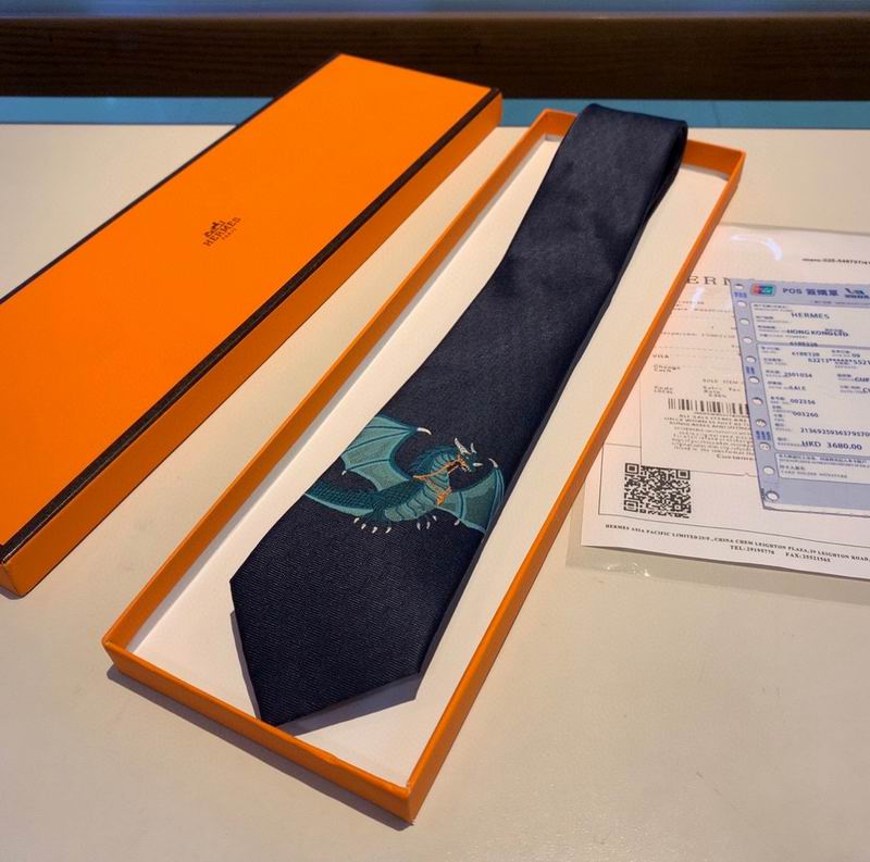 Hermes Tie hm (75)